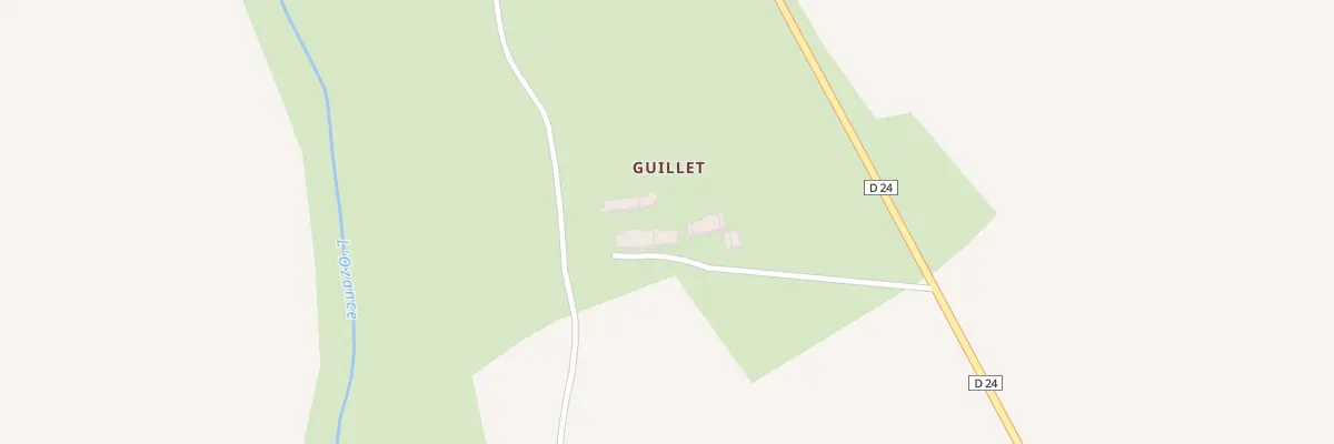 Plan du 4 Guillet à Clion
