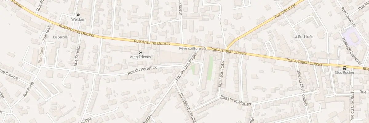 Plan du 6 Rue du Clos Augier à Limoges