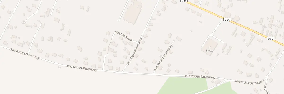 Plan du 201 Rue Raphaël Hennion à Saint-Nicolas-d’Aliermont