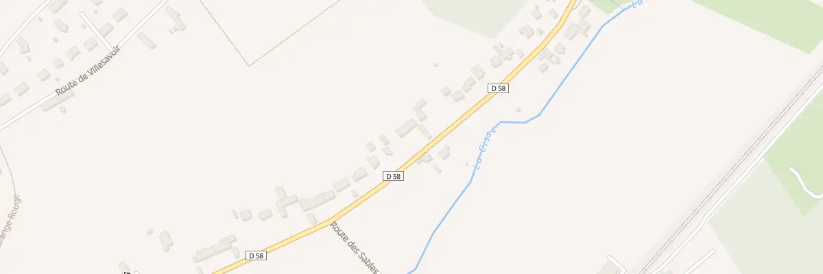 Plan du 26 Rte d’Onzain à Valloire-sur-Cisse