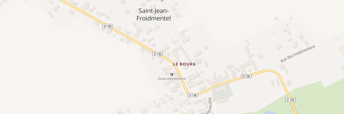Plan du 7 Av de la Gare à Saint-Jean-Froidmentel