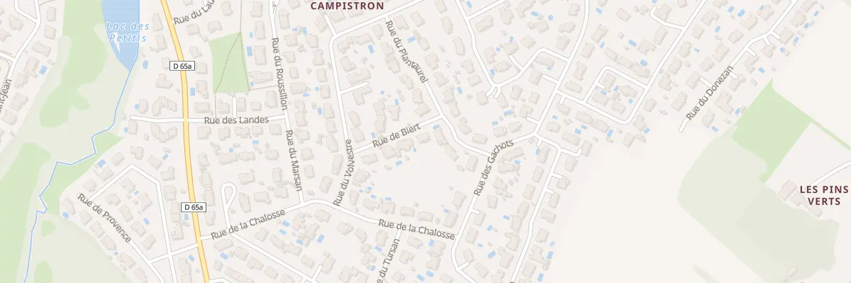 Plan du 8 Rue de Biert à Léguevin