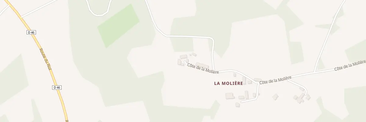 Plan du 587 Côte de la Molière à Saint-Martial-de-Nabirat