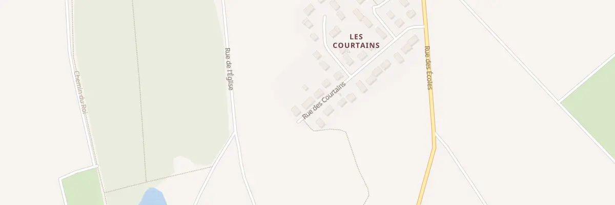 Plan du 16 Rue des Courtains à Andé