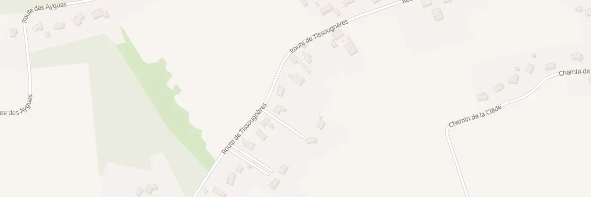Plan du 661 Rte de Tissougneres à Barry-d’Islemade