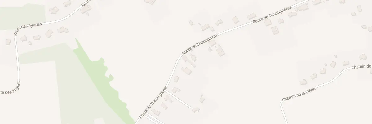Plan du 613 Rte de Tissougneres à Barry-d’Islemade