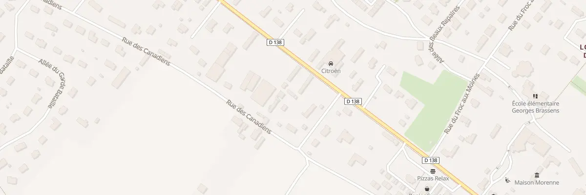 Plan du 1812 Rue des Andelys à La Neuville-Chant-d’Oisel