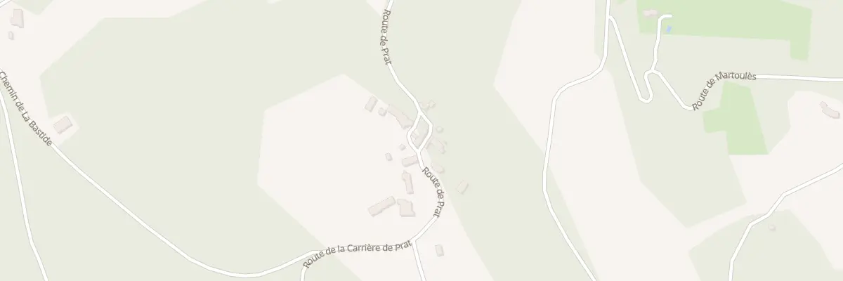 Plan du 5338 Prat à Salviac