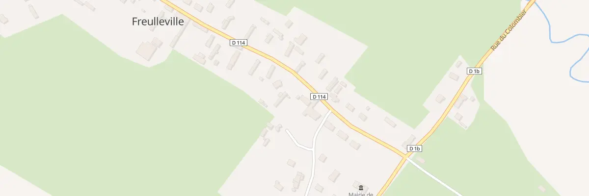 Plan du 200 Rue des Deux Vallees à Freulleville