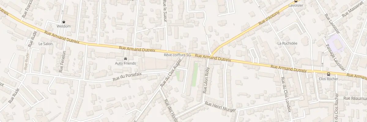 Plan du 3 Rue du Clos Augier à Limoges