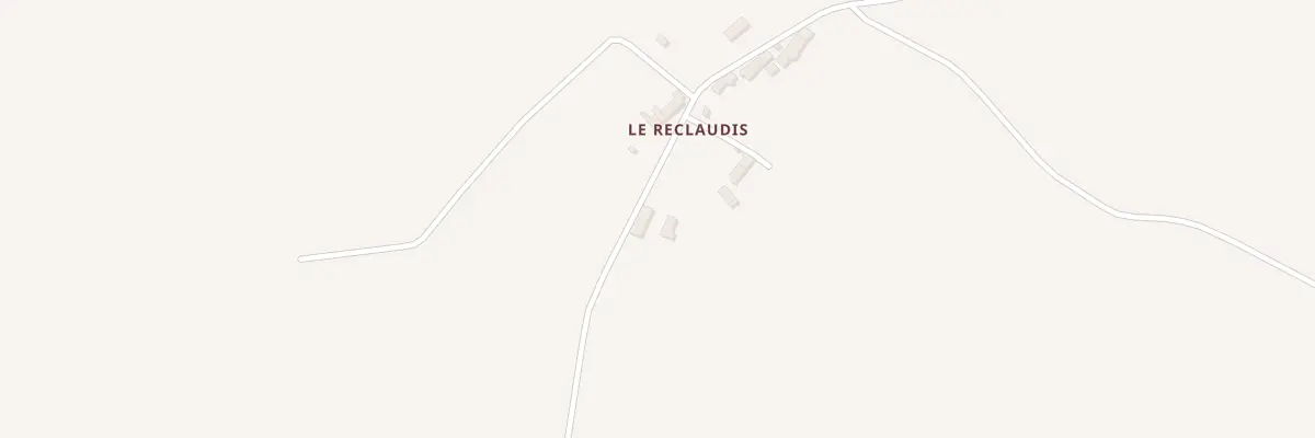 Plan du 2 Le Reclaudis à Saint-Léger-Magnazeix