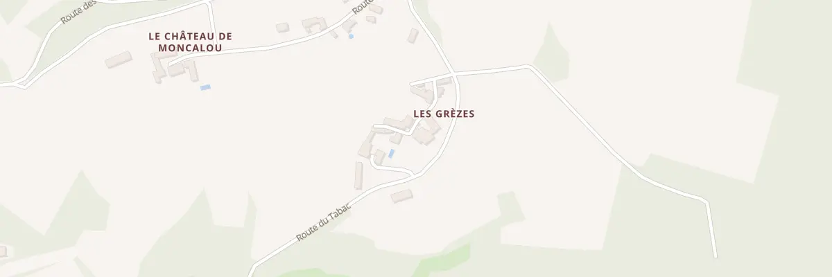 Plan du 43A Les Grezes à Florimont-Gaumier