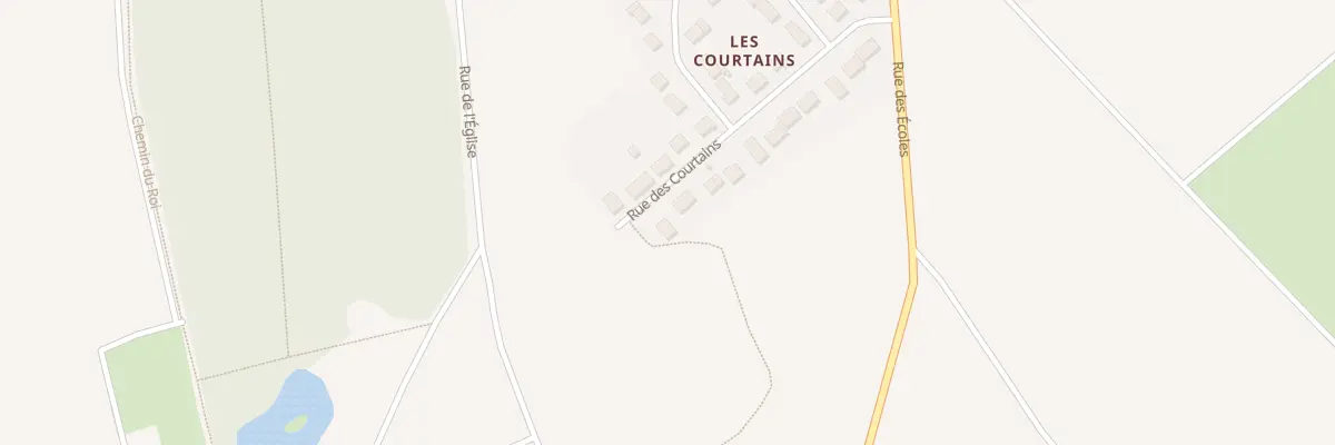 Plan du 21 Rue des Courtains à Andé