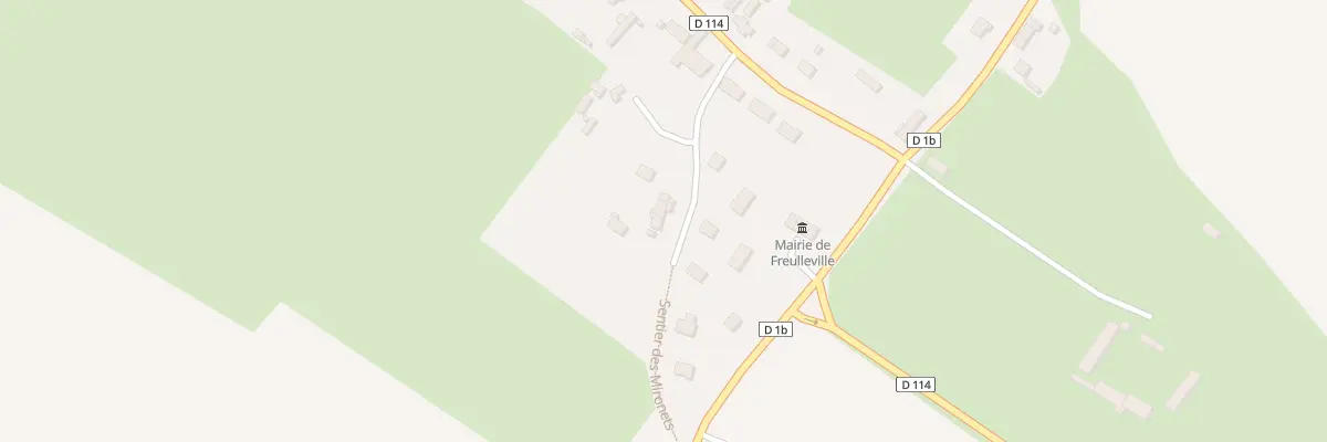 Plan du 135 Sen des Mironets à Freulleville