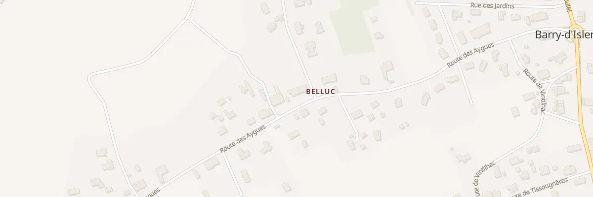 Plan du 15 Che de la Laque à Barry-d’Islemade