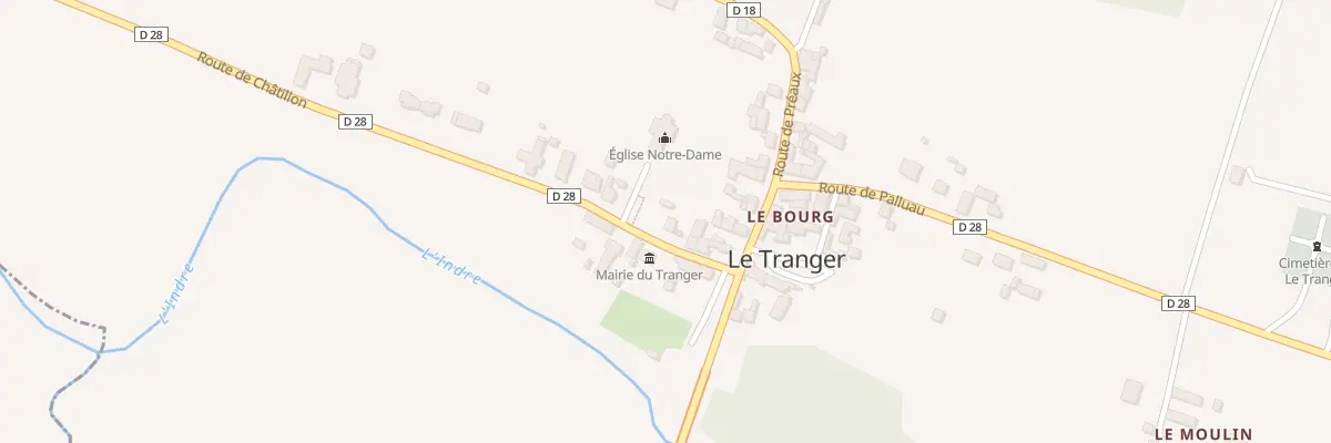 Plan du 6 Rte de Chatillon au Tranger