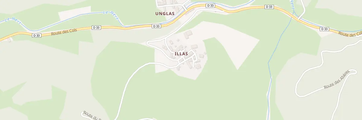 Plan du 118 Illas à Rivèrenert