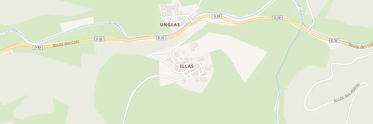 Plan du 115 Illas à Rivèrenert