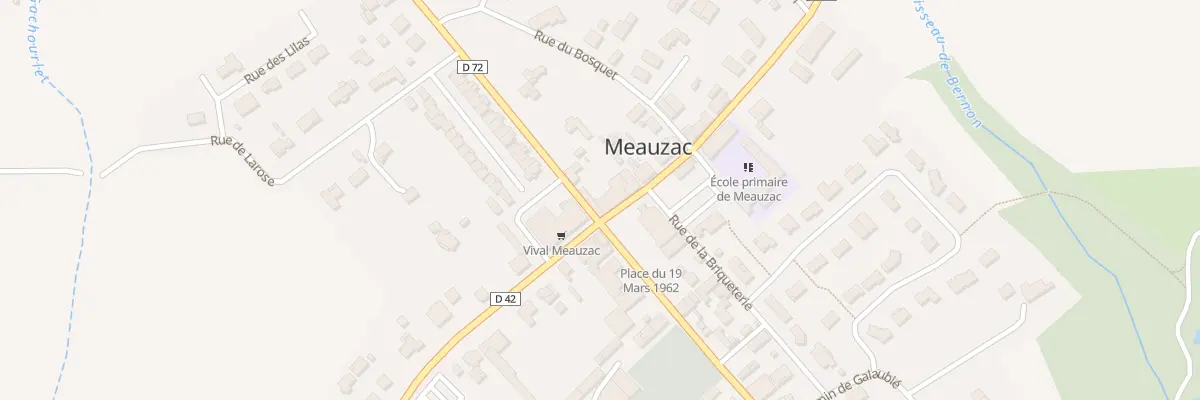 Plan du 3 Rte de Lafrancaise à Meauzac