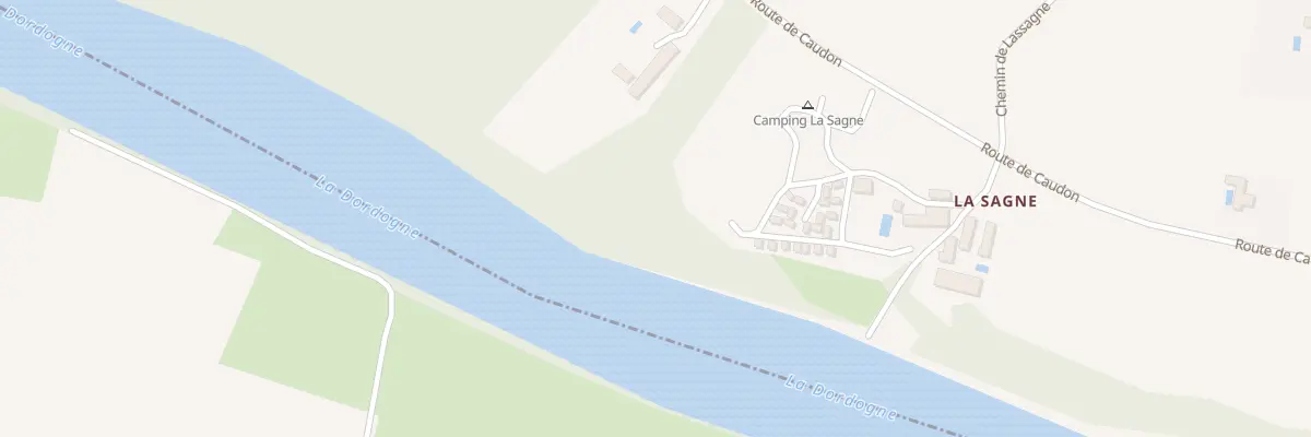 Plan du 878 Rte de Caudon à Vitrac