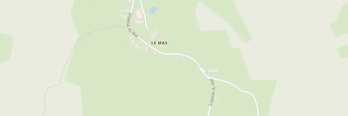 Plan du 679 Le Mas à Villac