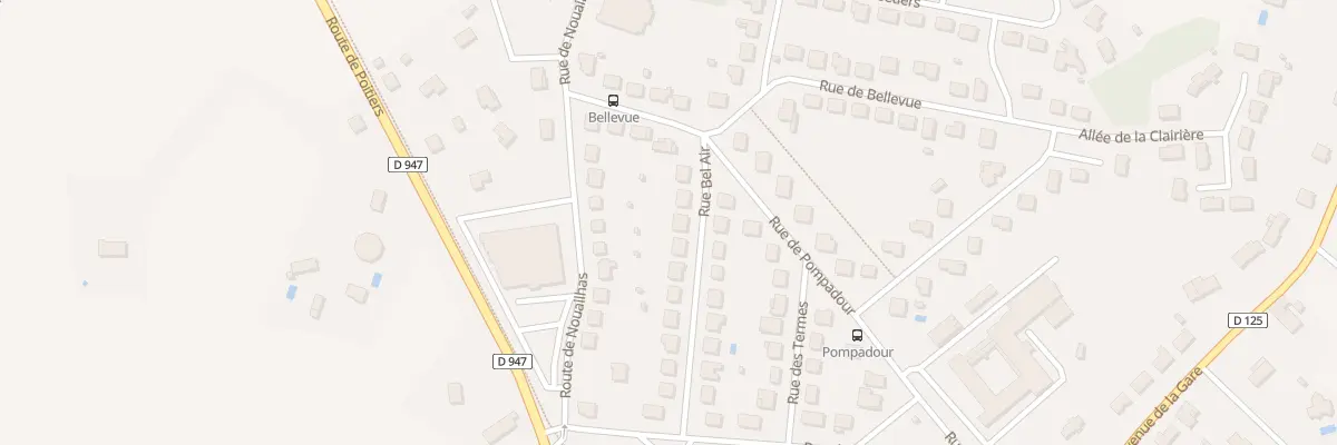 Plan du 15 Rue Bel Air à Couzeix