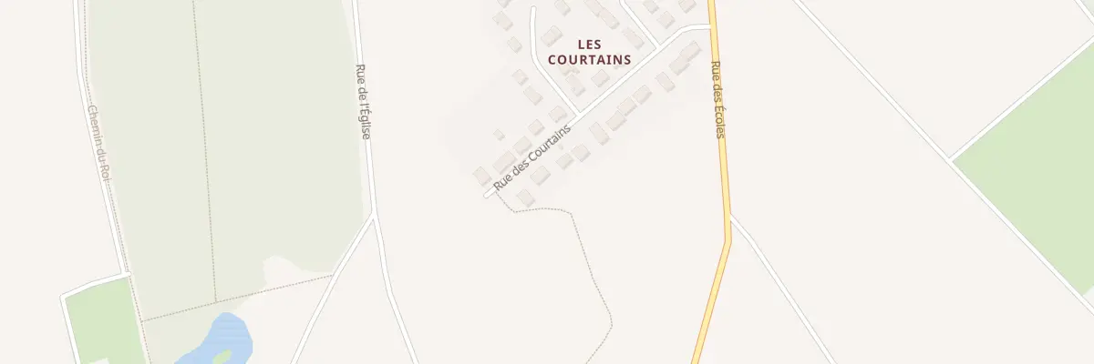 Plan du 19 Rue des Courtains à Andé