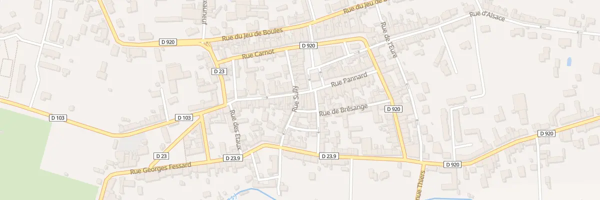 Plan du 14 Rue Sully à Courville-sur-Eure