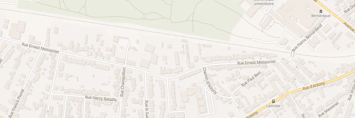 Plan du 56 Rue Meissonier à Limoges
