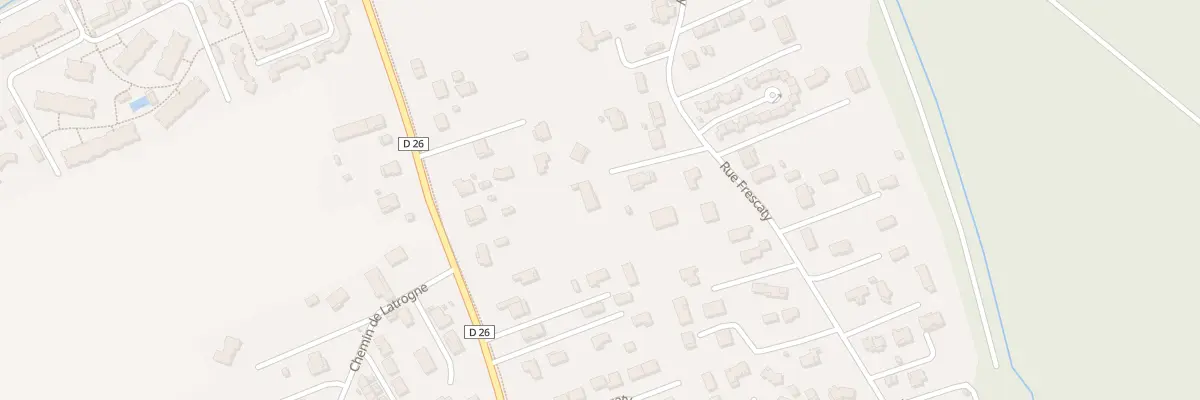 Plan du 570B Rue Frescaty à Verdun-sur-Garonne