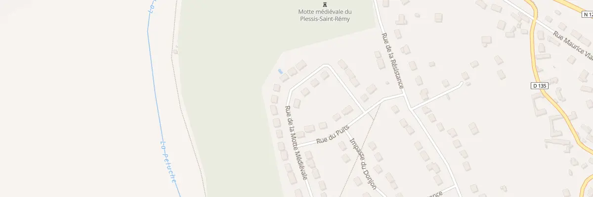 Plan du 7 Rue de la Motte Médiévale à Saint-Rémy-sur-Avre