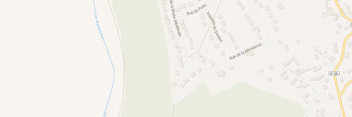 Plan du 40 Rue de la Motte Médiévale à Saint-Rémy-sur-Avre