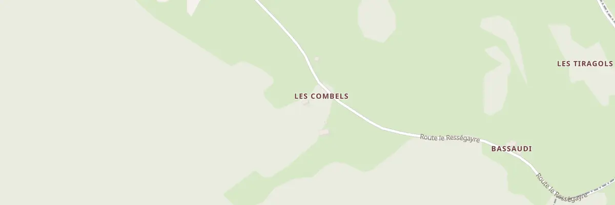 Plan du 970 Rte Le Rességayre à Montcléra