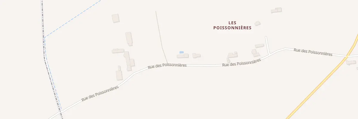 Plan du 25 Les Poissonnieres à Valaire