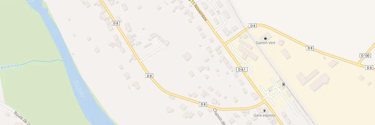 Plan du 634 Rue Jean Chauveau à Cloyes-les-Trois-Rivières