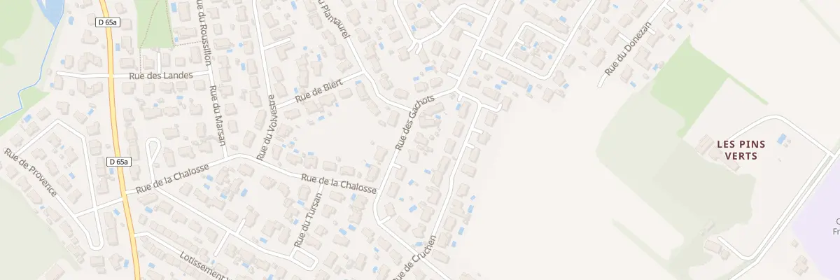 Plan du 40 Rue des Gachots à Léguevin