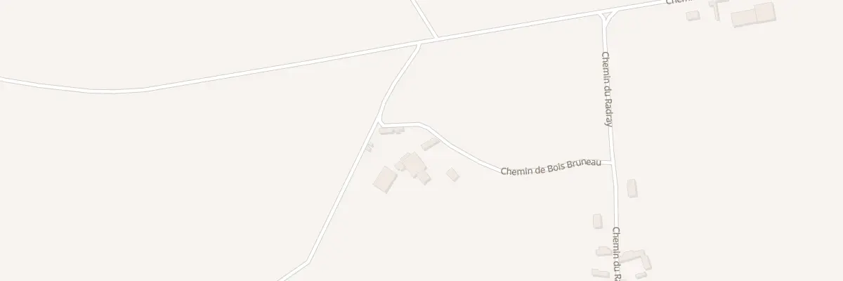 Plan du 4 Che de Bois Bruneau à Châtaincourt