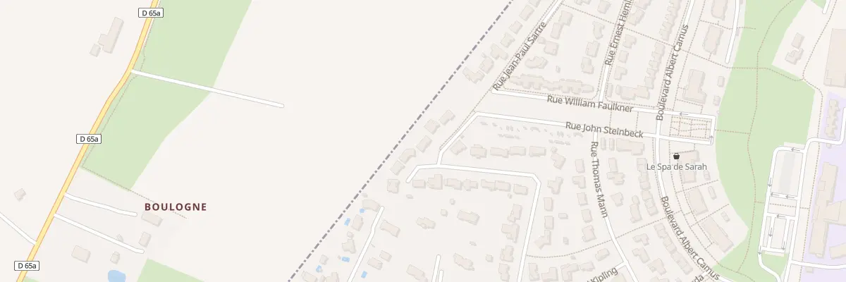 Plan du 59 Rue Pablo Néruda à La Salvetat-Saint-Gilles