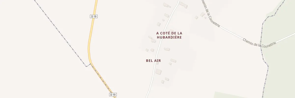 Plan du 26 Rte de Bel-air à Morée