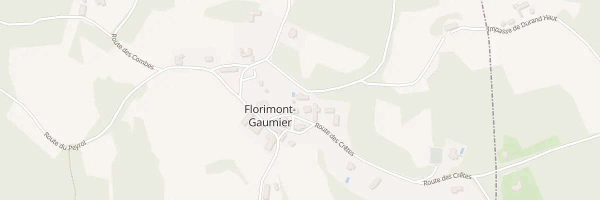 Plan du 1 Pl Saint-Blaise à Florimont-Gaumier
