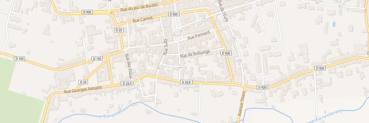 Plan du 8 Rue de l’Epée Royale à Courville-sur-Eure