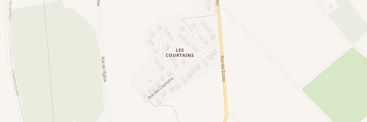 Plan du 8 Rue des Courtains à Andé