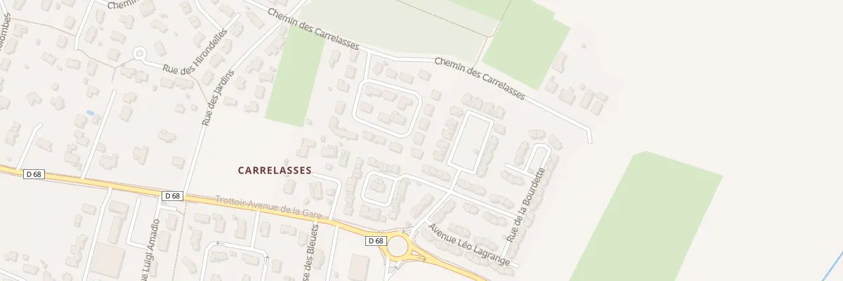 Plan du 19 Rue marguerite Yourcenar à Fonsorbes