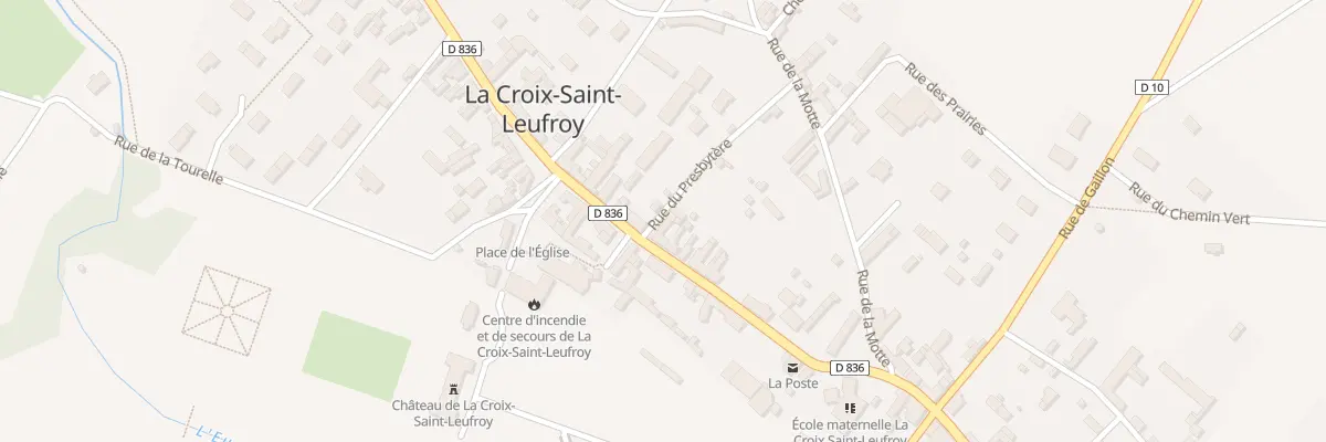Plan du 22 Rue de Louviers - La Croix St à Clef Vallée d’Eure