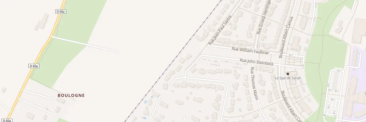 Plan du 61 Rue Pablo Néruda à La Salvetat-Saint-Gilles