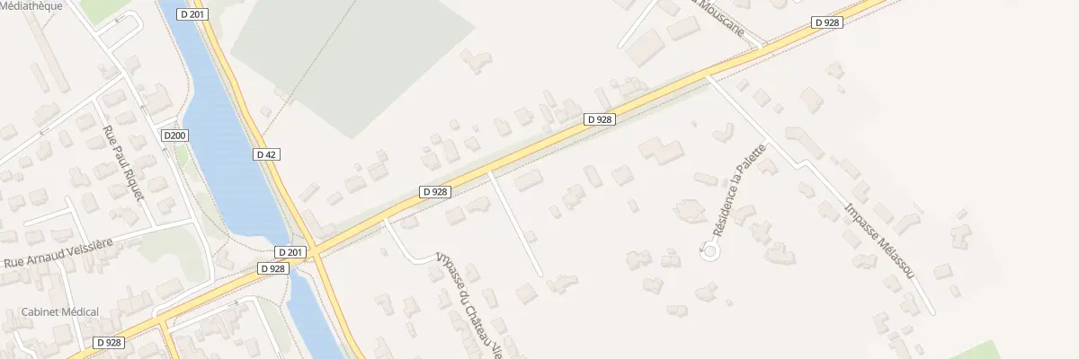Plan du 252 Av de Montauban à Montech