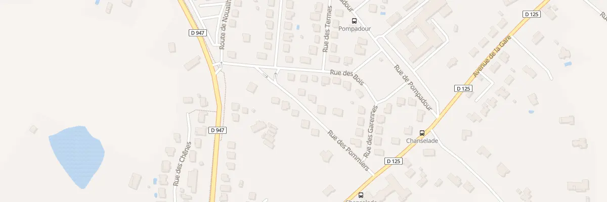 Plan du 1 Rue des Pommiers à Couzeix