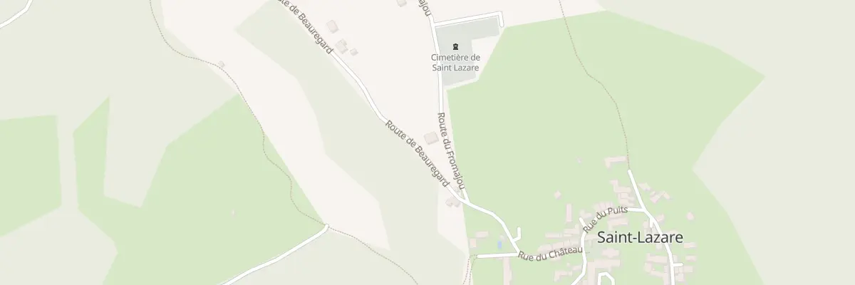 Plan du 2 Rte du Fromajou au Lardin-Saint-Lazare