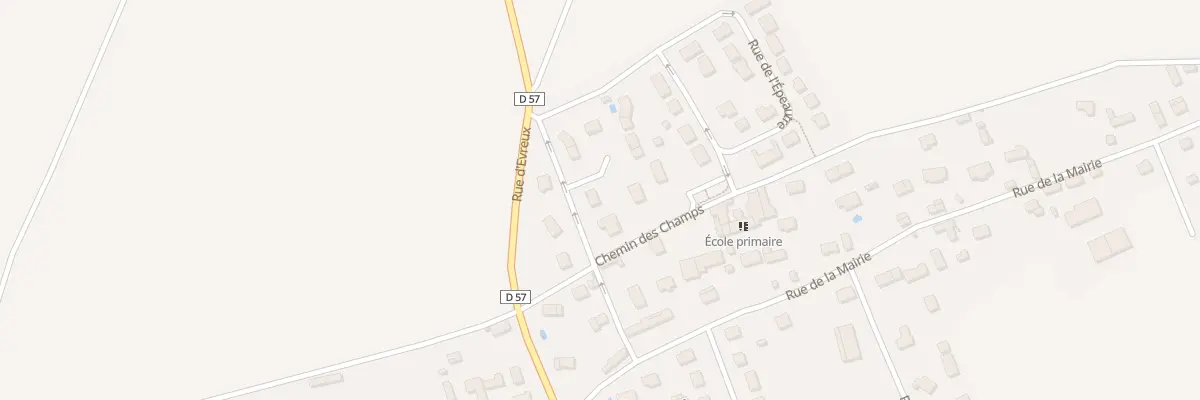Plan du 8 Rue des Lisses à Gauciel
