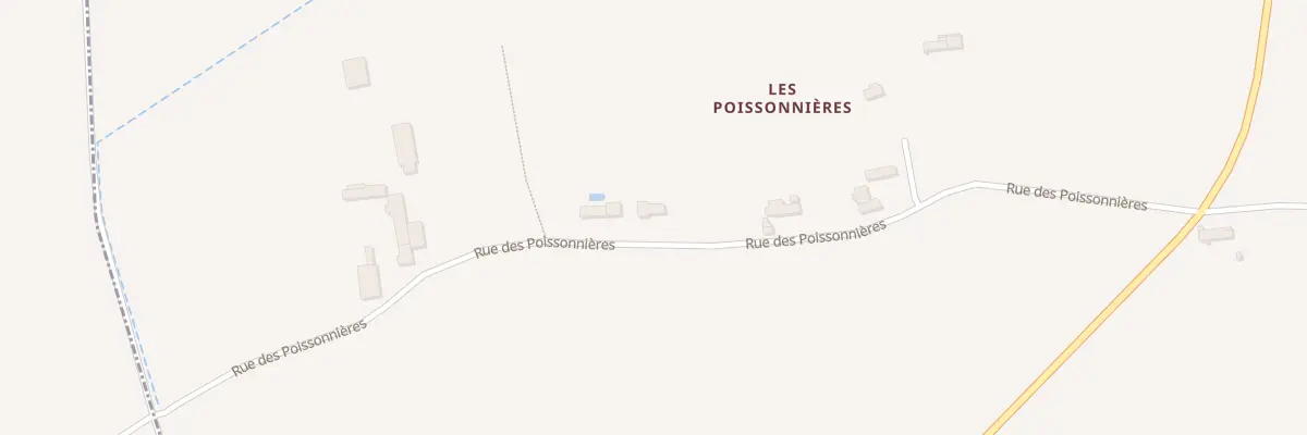 Plan du 6 Rue des Poissonnieres à Valaire